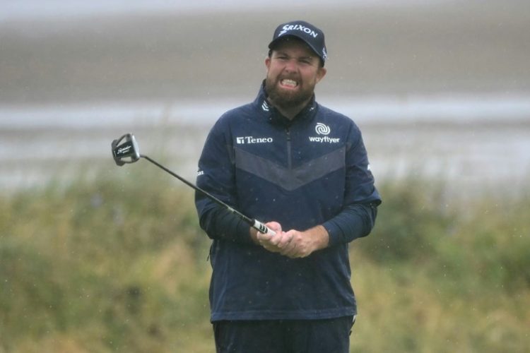 Ireland's Shane Lowry saw a three-shot lead at the British Open slip away on the front nine of his third round. ©AFP