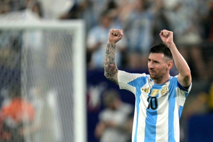 Lionel Messi said he was enjoying his "last battles" with Argentina after helping his team to the Copa America final.. ©AFP