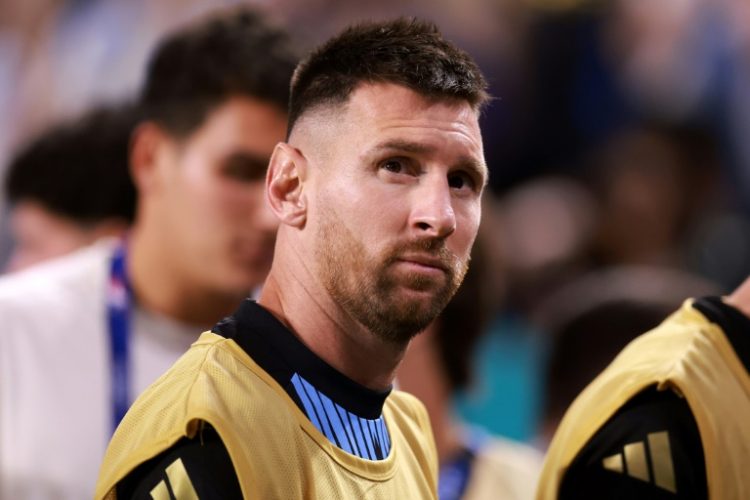 Lionel Messi sat out Saturday's game against Peru and remains questionable for the quarter-final with Ecuador on Thursday.. ©AFP