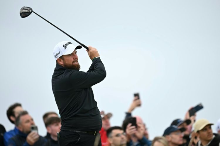 Ireland's Shane Lowry moved to the top of the leaderboard at the British Open after his second round. ©AFP