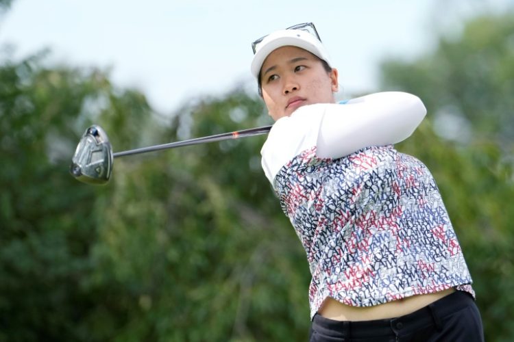 Chanettee Wannasaen of Thailand fired a five-under par 66 to seize a three-stroke lead after the third round of the LPGA Dana Open. ©AFP