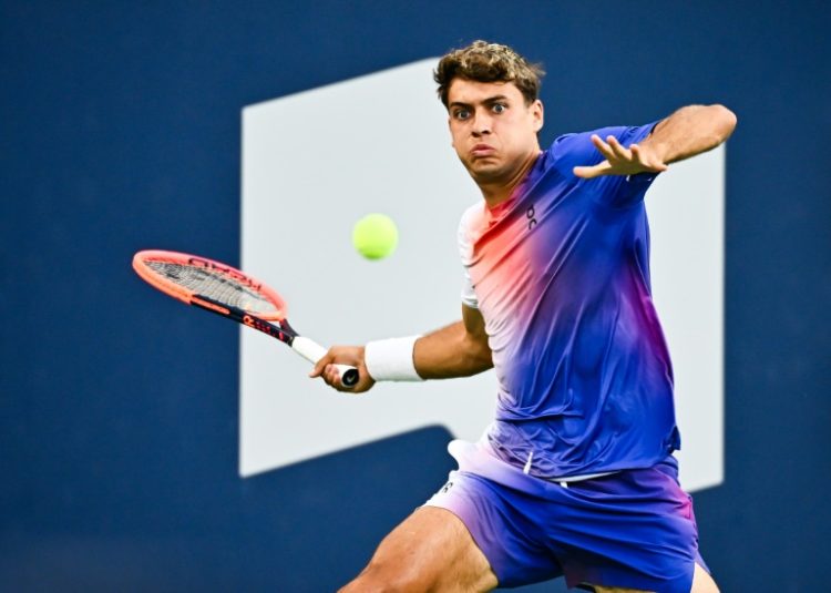 Italy's Flavio Cobolli defeated American Tommy Paul in the opening round of the ATP and WTA Cincinnati Open. ©AFP