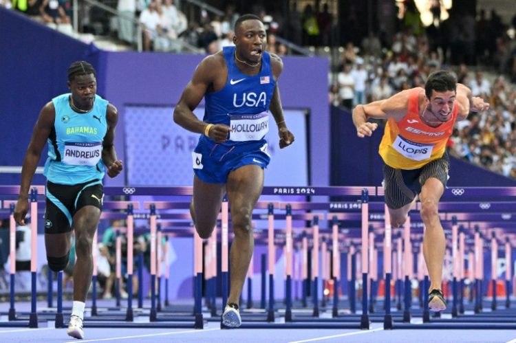 Grant Holloway was the class of the field in the semi-finals. ©AFP