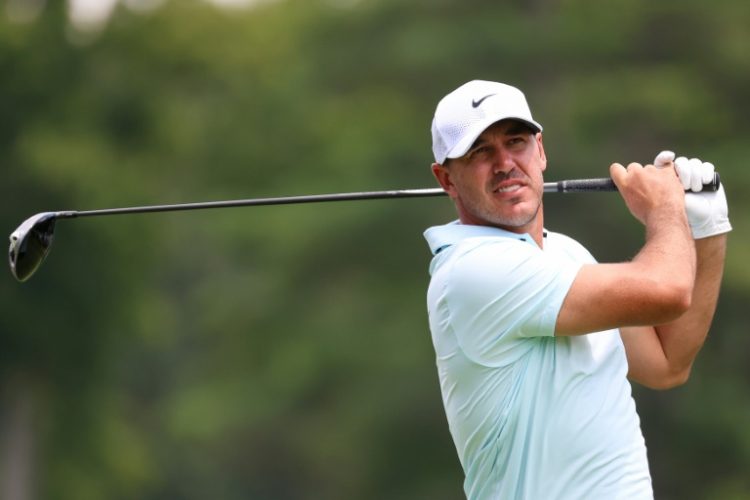 Brooks Koepka of the United States defeatd Spain's Jon Rahm with a par on the first playoff hole to win his fifth career LIV Golf title at LIV Golf Greenbrier. ©AFP