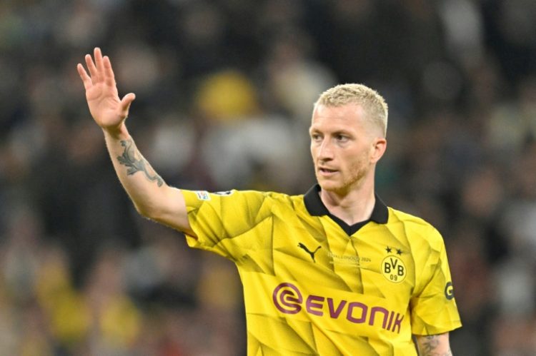 Marco Reus waved goodbye to a 12-year career at Borussia Dortmund after the Champions League final against Real Madrid, at Wembley in June. ©AFP