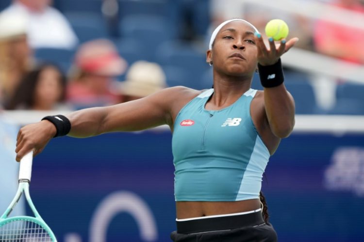 World number two and defending champion Coco Gauff of the United States was upset by Yulia Putintseva of Kazakhstan at the WTA and ATP Cincinnati Open. ©AFP