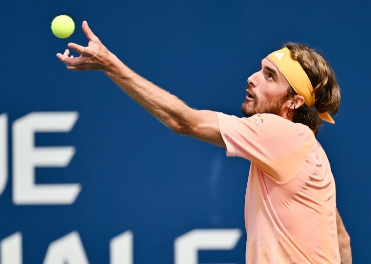 Stefanos Tsitsipas of Greece says he might be heading for a split with his coach/father Apostolos after struggling the past two years. ©AFP