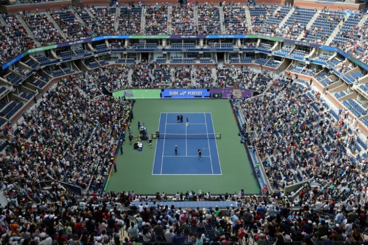 Arthur Ashe Stadium hosts Kid's Day ahead of the US Open. ©AFP