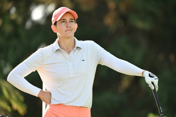 Dewi Weber of the Netherlands fired a career-low 62 to grab the lead after the second round of the LPGA Portland Classic. ©AFP