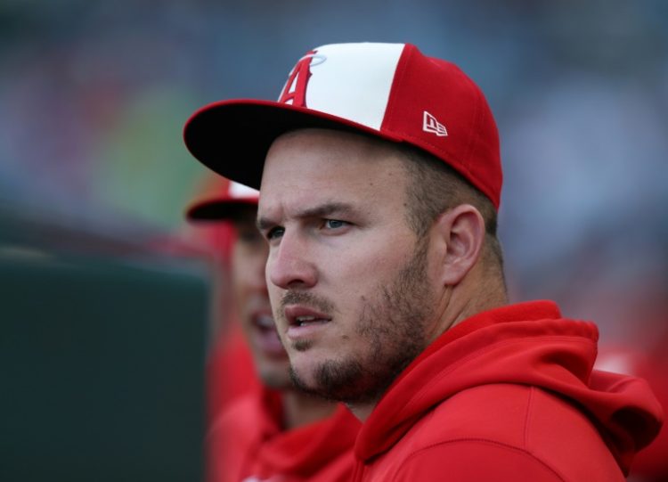 Los Angeles Angels outfielder Mike Trout will miss the remainder of the Major League Baseball season with a left knee injury, the team announced. ©AFP