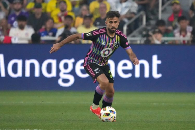 Diego Rossi scored two goals for Columbus in a 4-0 victory over Kansas City that advanced the reigning MLS champion Crew into the round of 16 of the Leagues Cup, where they will face defending Cup champion Inter Miami in a knockout match. ©AFP