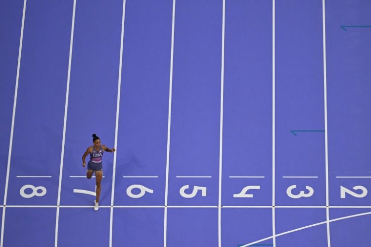 A class apart: Sydney McLaughlin-Levrone cruises into the Olympic 400m hurdles final. ©AFP