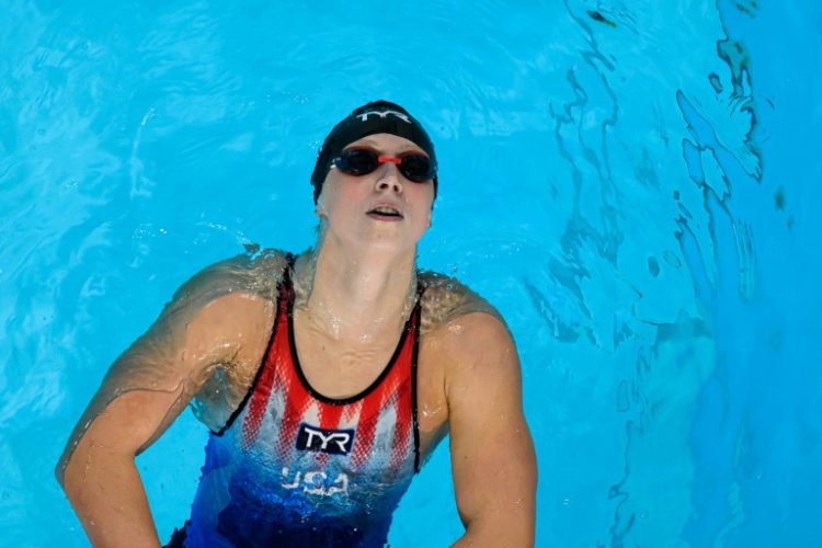 US swimmer Katie Ledecky now has nine Olympic golds. ©AFP