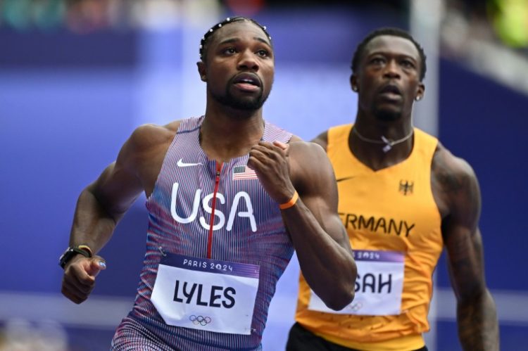 Can Noah Lyles bring the men's 100m gold back to the USA?. ©AFP