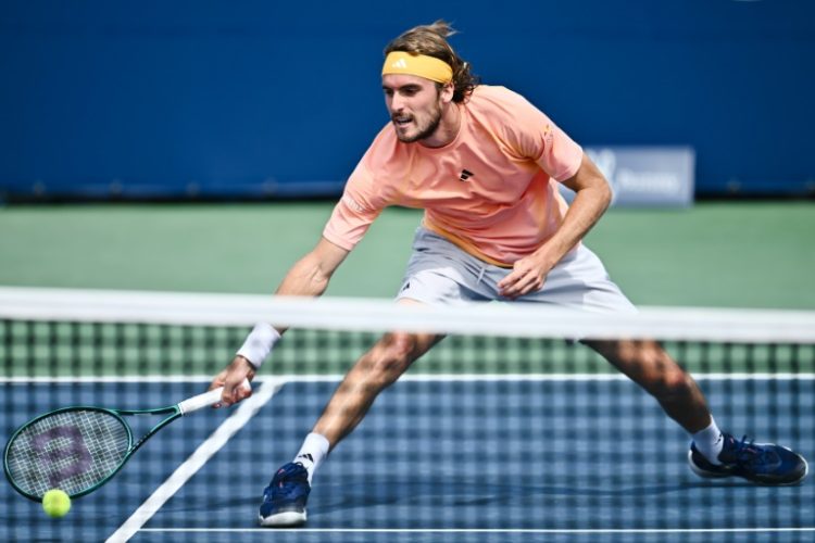 ATP world number 11 Stefanos Tsitsipas of Greece said he has split with his father Apostolos serving as his coach. ©AFP