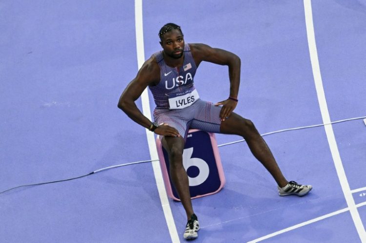 American Noah Lyles. ©AFP