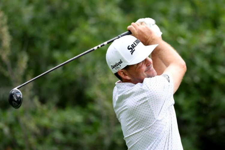 Keegan Bradley grabbed the first round lead at the BMW Championship at Castle Pines Golf Club on Thursday. ©AFP