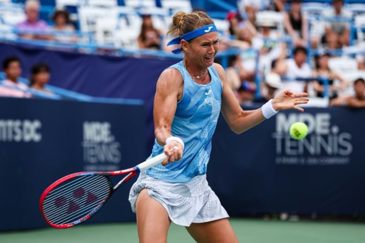 Czech Marie Bouzkova upset third-ranked Aryna Sabalenka to reach the final of the WTA Washington Open. ©AFP