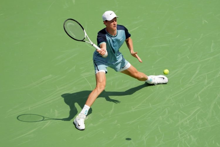 Top-ranked Jannik Sinner of Italy staged a fightback to beat Andrey Rublev and reach the semi-finals of the ATP Cincinnati Open. ©AFP