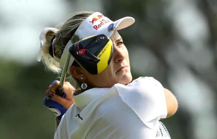 Lexi Thompson has been handed a wildcard on the US team for next month's Solheim Cup. ©AFP