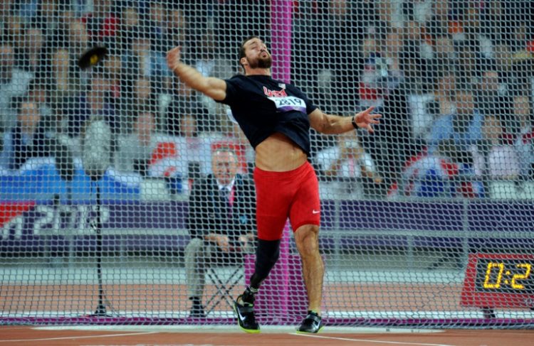 Paralympic discus legend  Jeremy Campbell could still try and surpass Al Oerter's record of four Olympic titles in the event. ©AFP