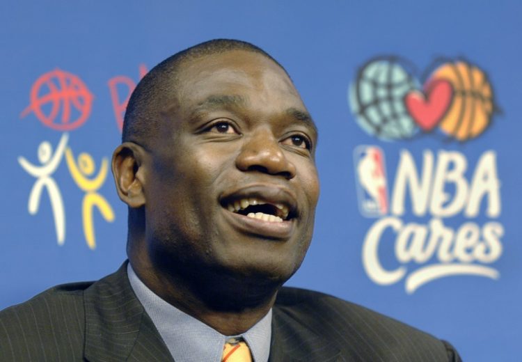 Basketball great Dikembe Mutombo, who died Monday aged 58 from brain cancer. ©AFP