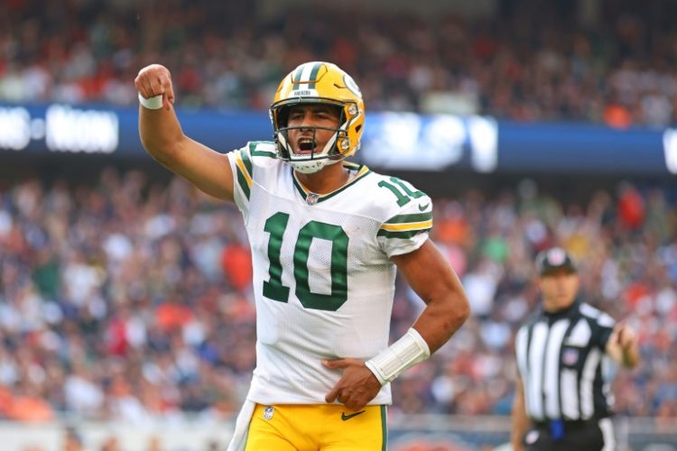 Green Bay quarterback Jordan Love spearheads the Packers against Philadelphia in the first NFL game ever held in Brazil. ©AFP