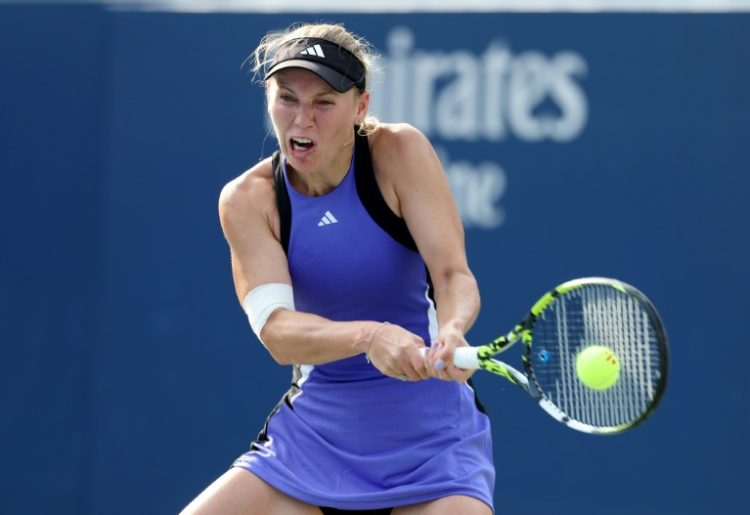 Fourth round target: Caroline Wozniacki was runner-up in New York 10 years ago. ©AFP