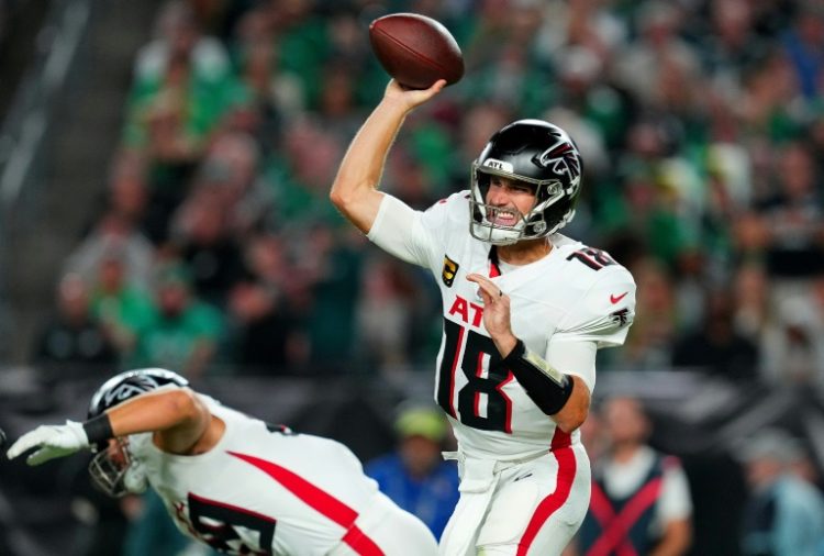 Atlanta quarterback Kirk Cousins' late touchdown drive led the Falcons to a dramatic win in Philadelphia . ©AFP