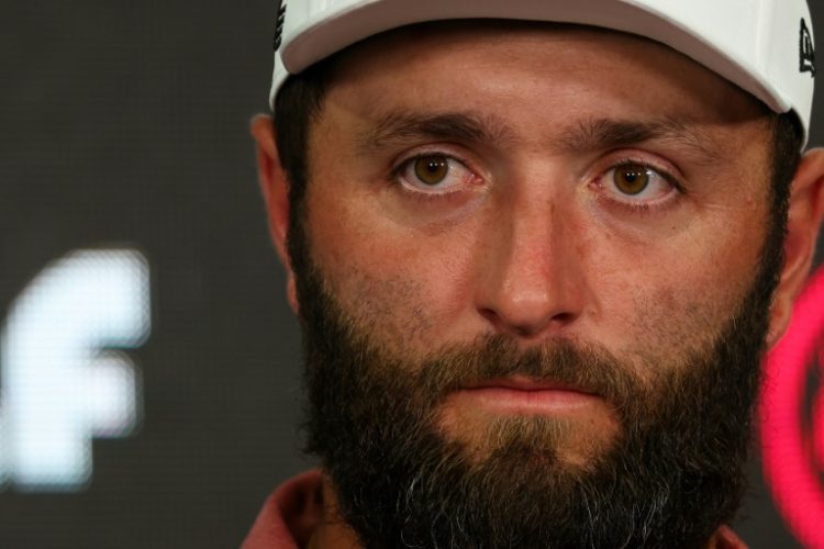 Spain's Jon Rahm wants to play DP World Tour events despite dispute over LIV Golf-related fines. ©AFP