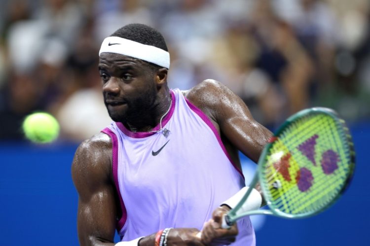 Crowd favourite: Frances Tiafoe . ©AFP