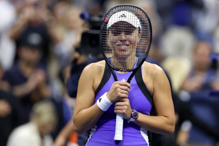 'I was so tight': Jessica Pegula celebrates victory over Iga Swiatek. ©AFP