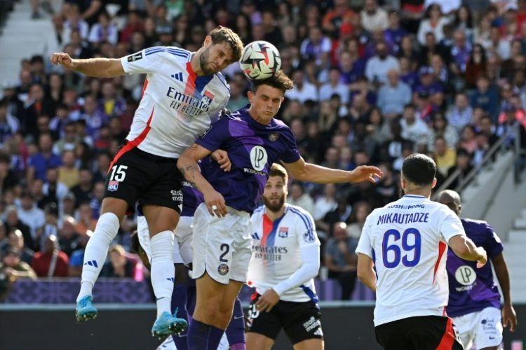 Lyon's American midfielder Tanner Tessmann (15) has earned a call-up to the USA national team.. ©AFP