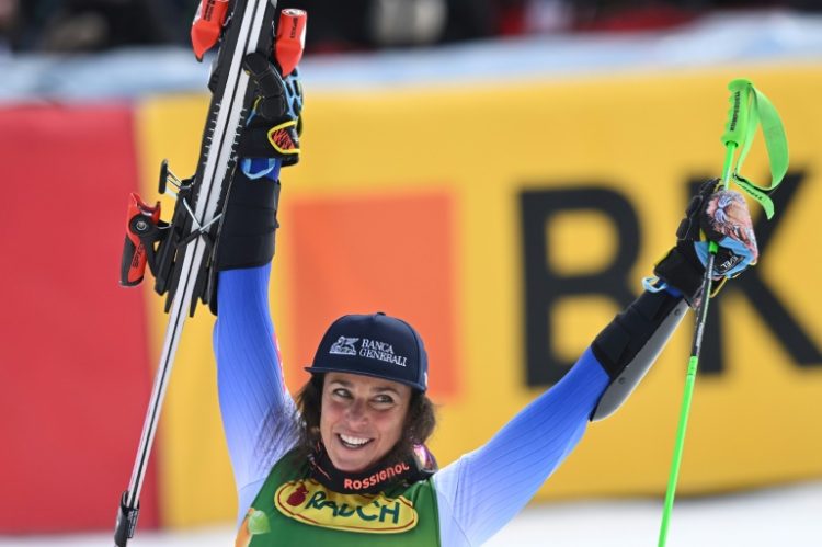 Italy's Federica Brignone won the giant slalom at Soelden. ©AFP