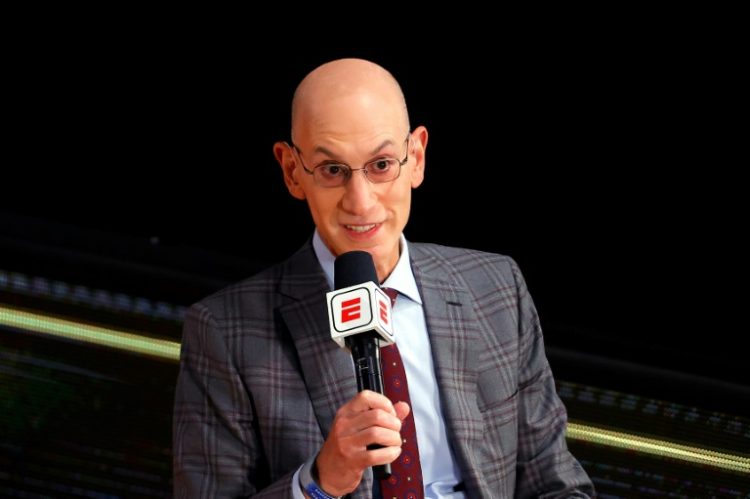 NBA commissioner Adam Silver says he thinks his league will play games in China again 'at some point' after going five years without such a contest. ©AFP