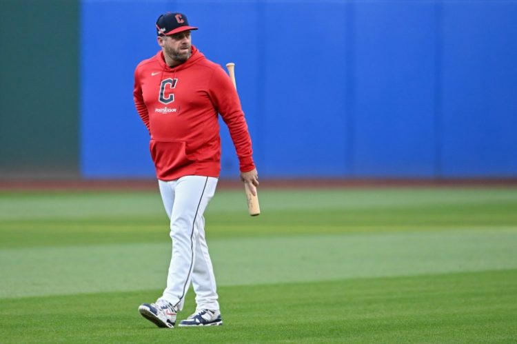 Rookie Cleveland Guardians skipper Stephen Vogt won the American League's Manager of the Year award on Tuesday. ©AFP