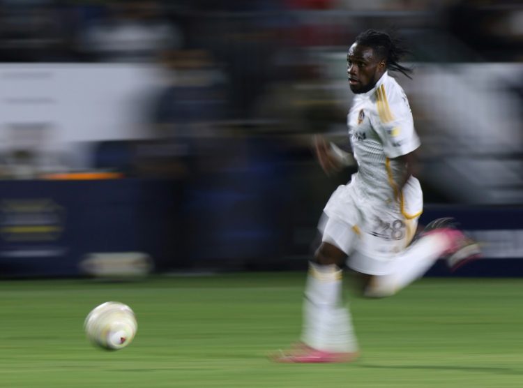 Joseph Paintsil scored twice as LA Galaxy hammered Minnesota United 6-2 to reach the MLS Western Conference final. ©AFP