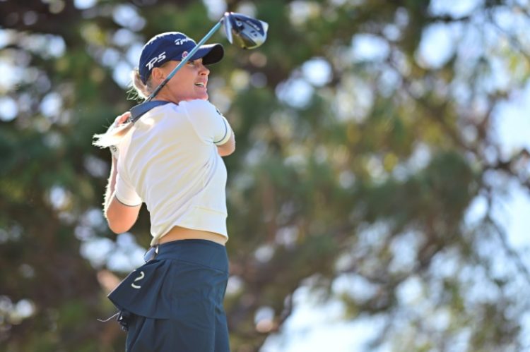 England's Charley Hull fired a four-under par 66 to grab a two-stroke lead after the second round of the LPGA Annika tournament. ©AFP