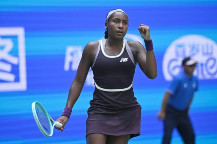 'Open doors': Coco Gauff is set to play in the WTA Tour Finals at Riyadh which start Saturday. ©AFP