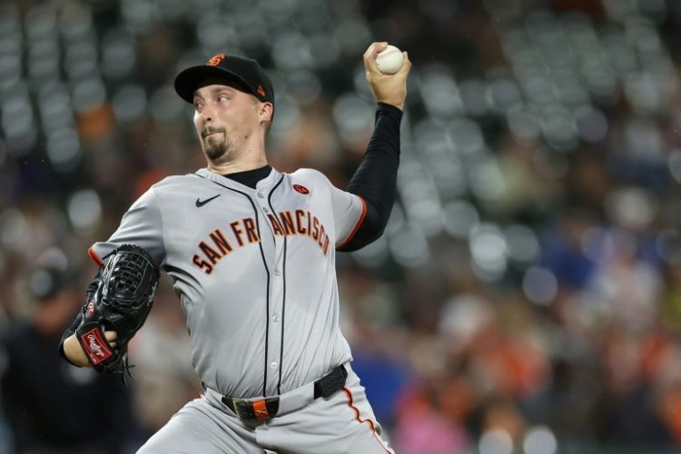 San Francisco pitcher Blake Snell has opted out of his Major League Baseball contract after one season with the Giants, the club announced. ©AFP