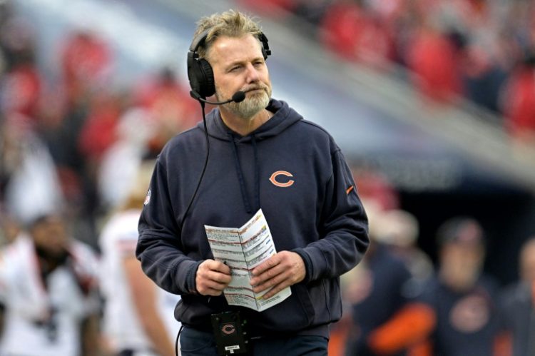 The Chicago Bears have fired head coach Matt Eberflus. ©AFP