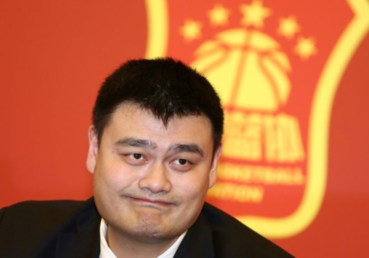 Chinese basketball great and NBA legend Yao Ming said Thursday that there was 'no way' sports could 'hide' from politics. ©AFP