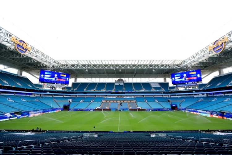 Miami's Hard Rock Stadium will host the opening game of the FIFA Club World Cup next year where Lionel Messi's Inter Miami face Egypt's Al Ahly. ©AFP