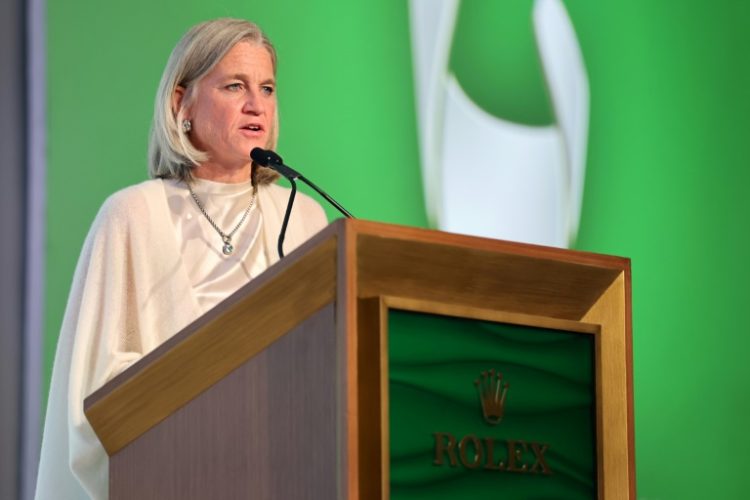 LPGA commisioner Mollie Marcoux Samaan will step down from her role in January, the LPGA Tour announced. ©AFP