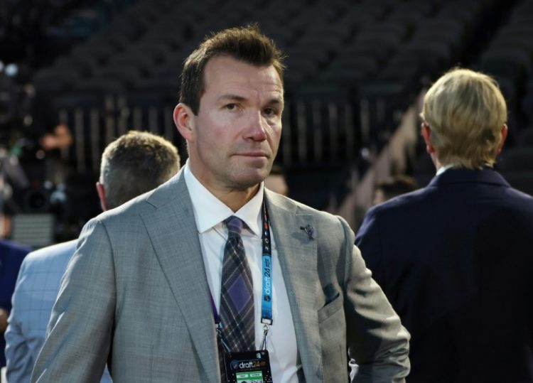 Luke Richardson was fired as head coach of the Chicago Blackhawks, the NHL team announced. ©AFP