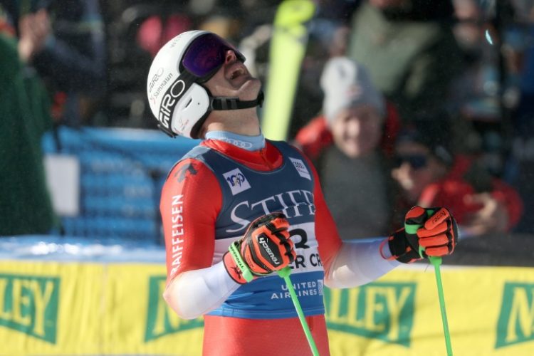 Thomas Tumler won his first World Cup event at the age of 35. ©AFP