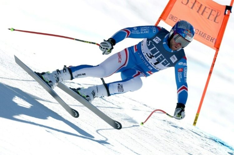 French skier Alexis Pinturault during training at Beaver Creek. ©AFP